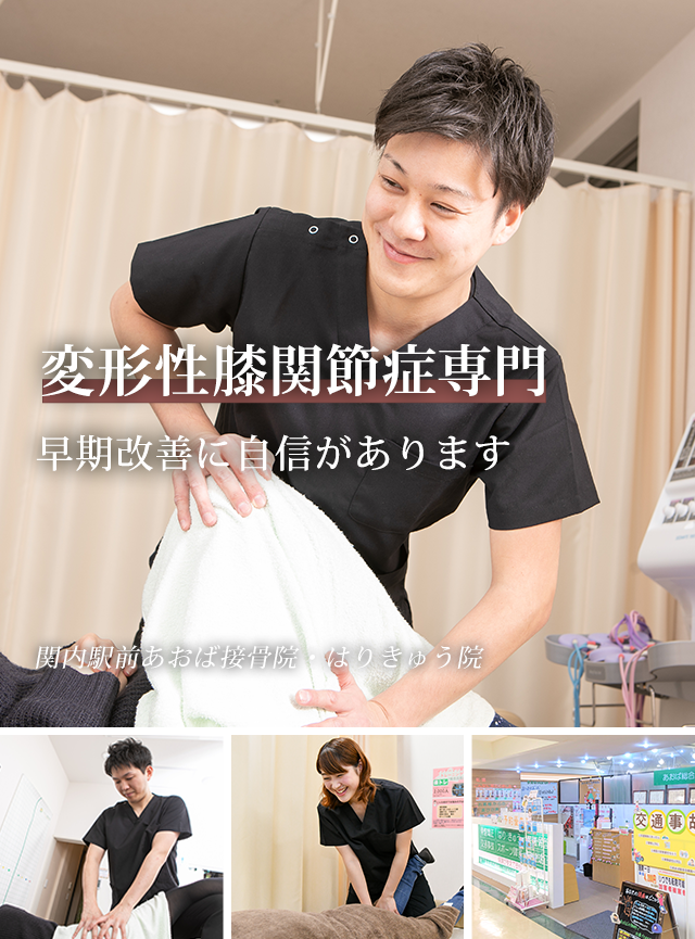 なぜ、当院の施術で変形性膝関節症が改善に向かうのか?